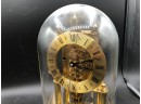Vintage Glass Domed Elgin Anniversary Mantel Clock