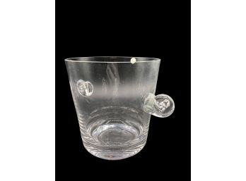 Tiffany & Co. Glass Ice Bucket