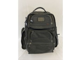 Black Tumi Laptop Backpack