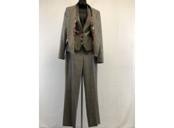 Ted Baker London, 3 Piece Suit Set, Size 3