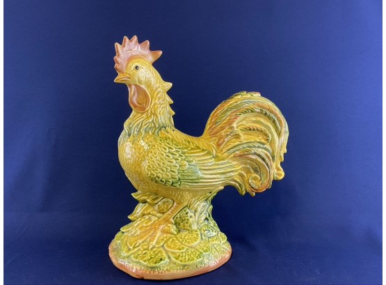 Handmade Ceramic Rooster, Ceramiche Virginia, Made In Italy