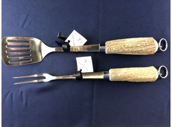 Vagabond House Horn Grilling Tools, Made From Naturally Shed Horn