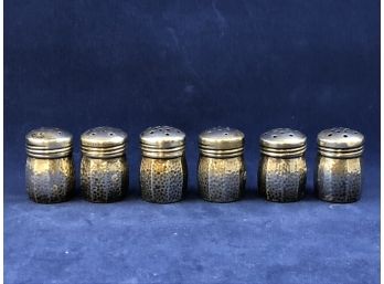 Sterling Silver Individual Salt & Pepper Shakers