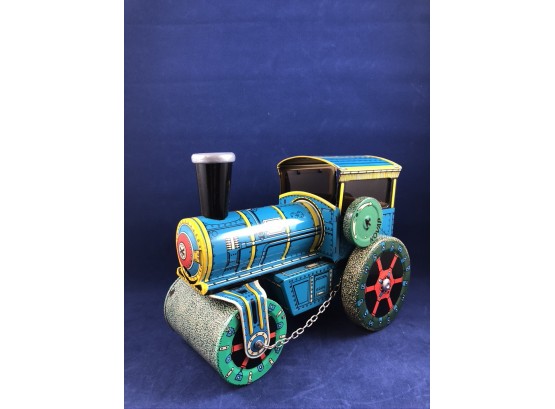 Vintage Toy Steam Roller, In Box