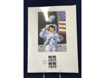 Moon Landing Souvenir Print