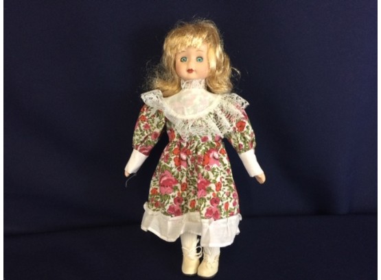 Doll From Porcelain Collectors - Part Of Country Doll Set