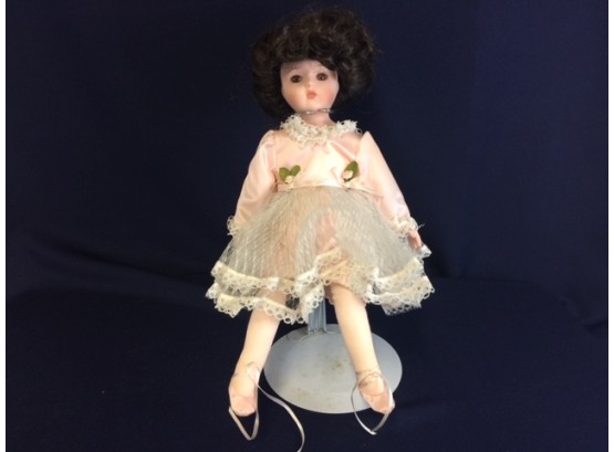 Porcelain Ballerina  Doll Made By World Of Victoria