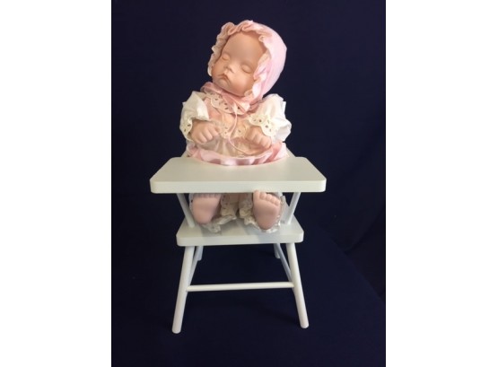 Porcelain Musical Moving Baby Doll, Main Aisle Collection