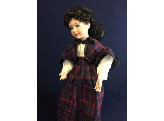 Jo  From Little Women Doll Made Of  Porcelain: Ashton Drake Collections