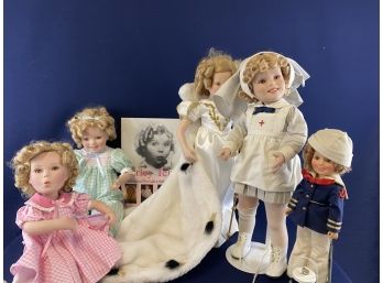 Shirley Temple Doll Collection With Book