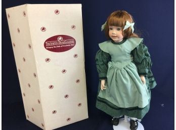 Beth From Little Women Collection. Collector Doll Made Of Porcelain