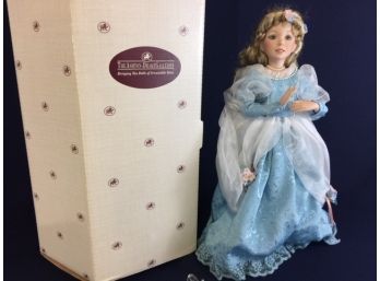 Doll Cinderella At The Ball Made Of Porcelain From Ashton Drake Collections