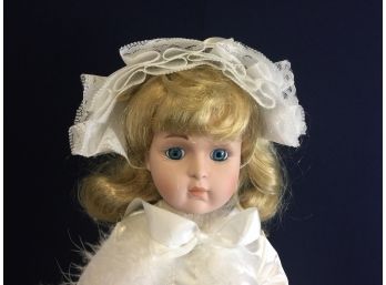 Ceramic Doll Perfect For A First Communion Gift