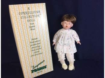 Baby Doll Made Of Porcelain From A Connoisseur Collection, Signature Series