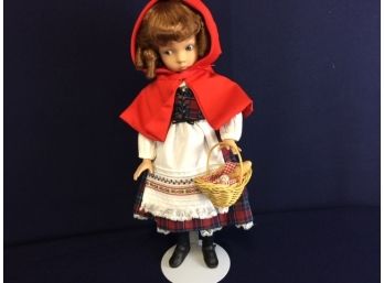 Little Red Riding Hood Doll. Porcelain, High Quality, From The Ashton Drake Collection