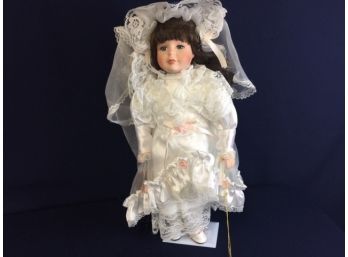 Porcelain Bride Doll From Seymour Mann Connoisseur Collection