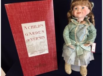 Amelia: A Child's Garden Of Verses. Porcelain Collectors Doll By Ashton Drake