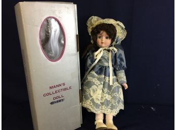 Porcelain Doll Made By Seymour Mann - Connoisseur Collection