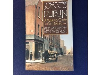 Two Softcover Books For The Tourist In Ireland, Dealing With Castles And James Joyce.