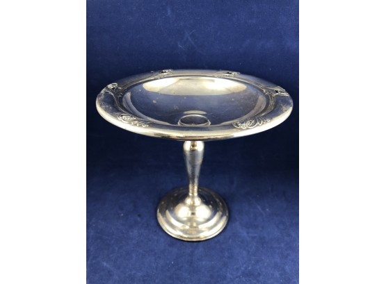 Sterling Silver, Footed Compote Dish, Spring Glory, International Silver, 1942
