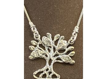 Sterling Silver, Passage To Isreal Jewelry, Tree Of Life