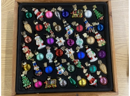 2003 Thomas Pacconi Classics 48 Glass Christmas Ornament Collection In Crate