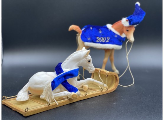 Breyer Christmas Horses