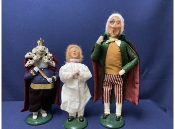 The Byers' Choice Ltd, Set Of 3, Nutcracker Edition In Boxes