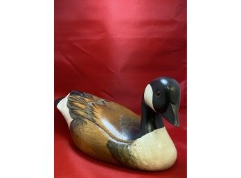 Wood Duck Decoy - Vintage - C Benson Canada Goose