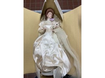 Vintage Lot Of 5 Dolls - Gibson Girl Bride Doll