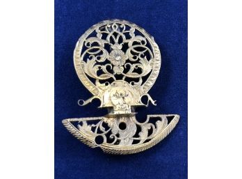 Victorian, Gold Pin Brooch