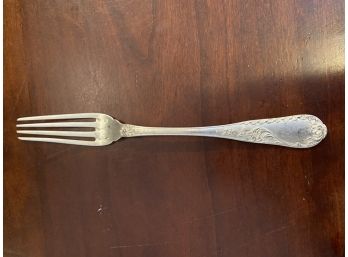 Hernri Gabert Silver 950 Fork 1882-1901