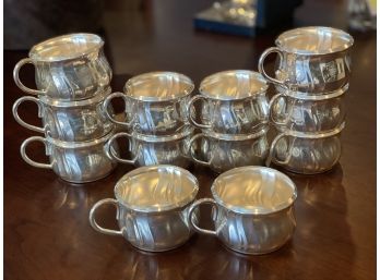 Sigg Silver Plated Tea Cups