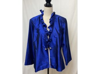 Connie Robertson, H. Baskin, Colbalt Blue, Size 2X- New With Tags $425