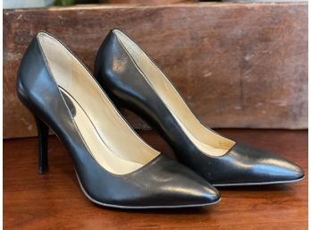 Cole Haan Classic Black Leather Pumps , Size 7, New Condition