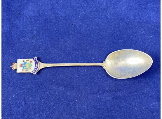 Sterling Silver Bermuda Collectors Spoon