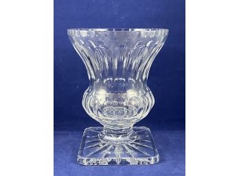 Estate Vintage Signed Neiman Marcus Crystal Urn 8' Vase