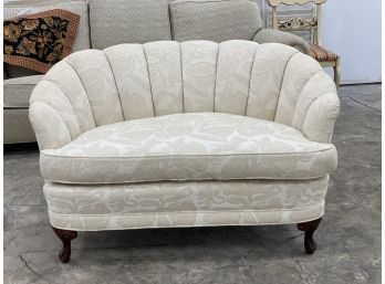 White Cozy Chair-and-a-half