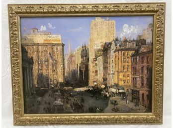 Fifth Avenue, New York By Colin Campbell Cooper, 1856-1937, Brushstokes Limited Edition