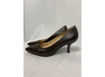 Cole Haan Nike Air Sole Chocolate Brown Pumps Size 7
