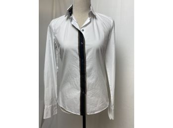 Jill Sander Women's White Button Down Shirt Size 36