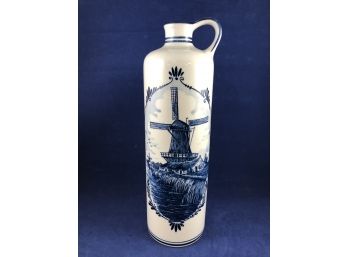 Delft Blue Decanter, Made In Holland
