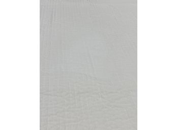 Pratesi, King Coverlet - Off White/white Reversable 100 Cotton