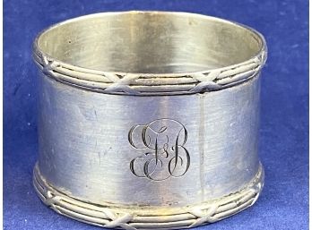 Antique Sterling Silver Napkin Ring, Sheffield 1912