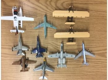 Collectors Set Of Ten Model Planes