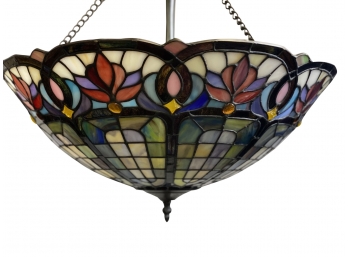 Tiffany Style Hanging Lamp By  Quoizel Lighting