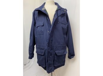 Eddie Bauer Men's Navy Blue Jacket Size L