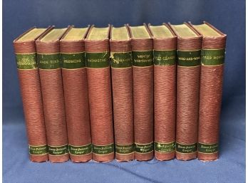 Limited Edition, Collection Of Nine James Fenimore Cooper