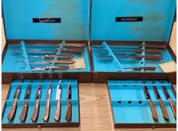 Vintage, Regent, Sheffield, Cutlery,  Stainless Steel Knife Set, 18 Pieces