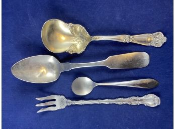 Sterling Silver & Coin Silver Flatware Mis-matched